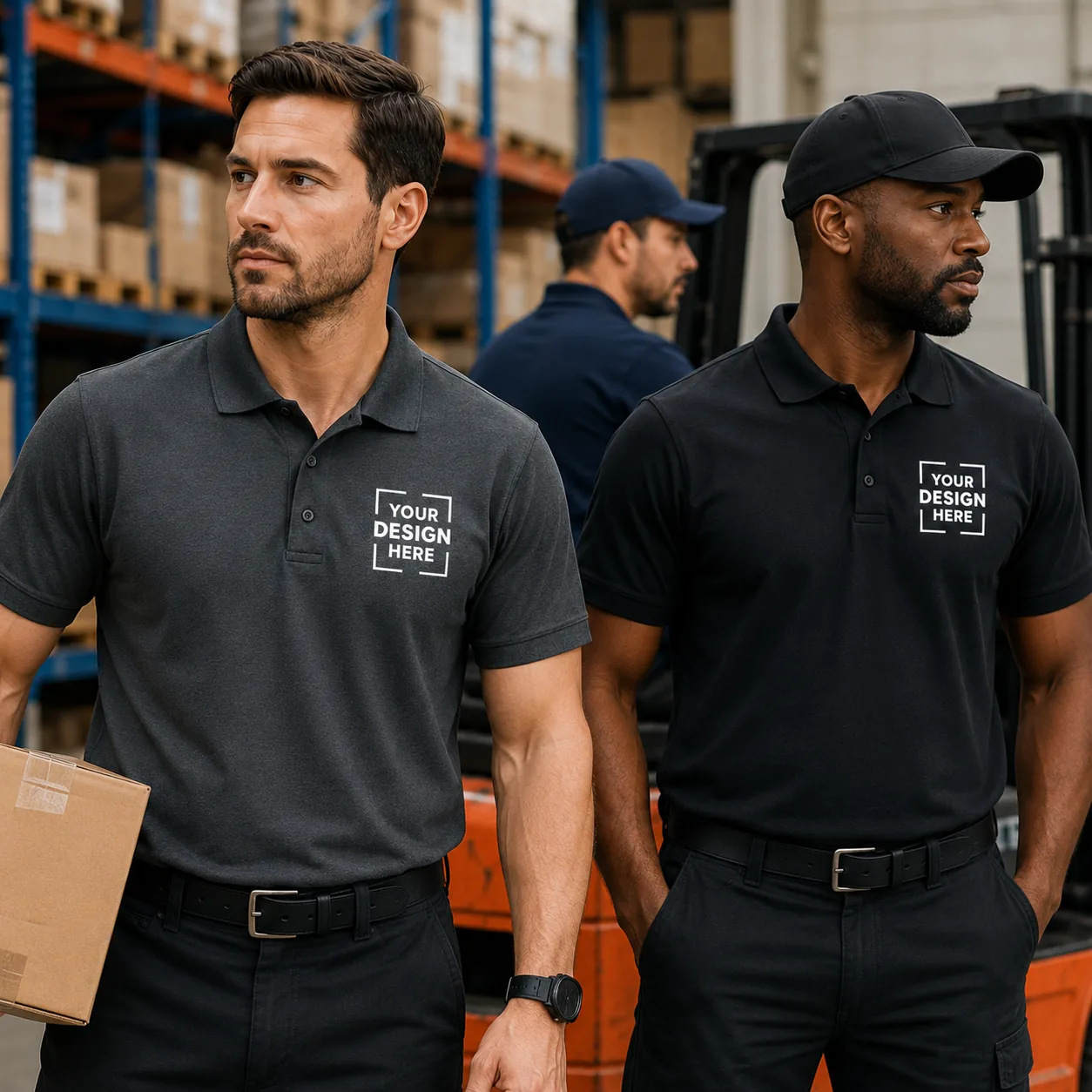 custom Workwear Polo Shirts