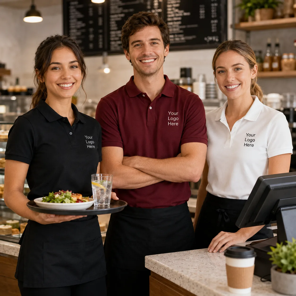 custom Restaurant Polo Shirts