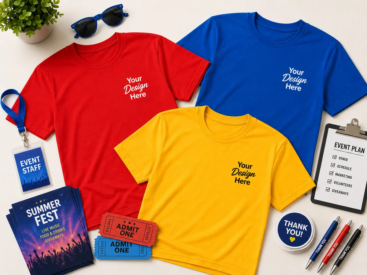 Memorable custom merch
