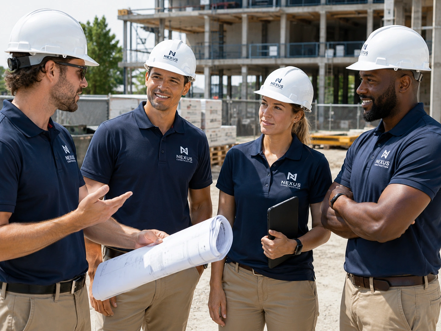 Durable job site team apparel