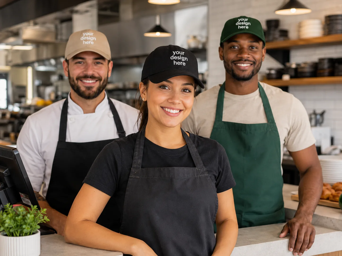 Clean & uniform-ready headwear