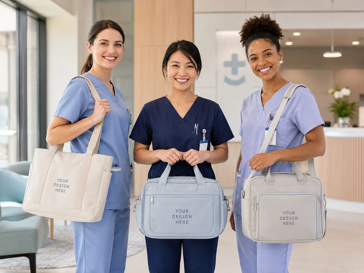 Practical bags for medical teams