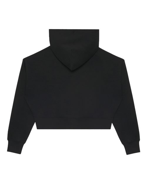 Women'S Relaxed Cropped Full-Zip Hoodie Sweatshirt view 4