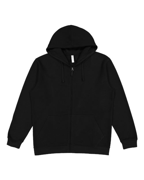 Unisex Full-Zip Hoodie Sweatshirt view 5