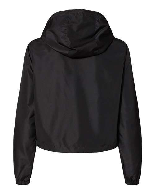 Women'S Lightweight Quarter-Zip Pullover Crop Windbreaker view 5