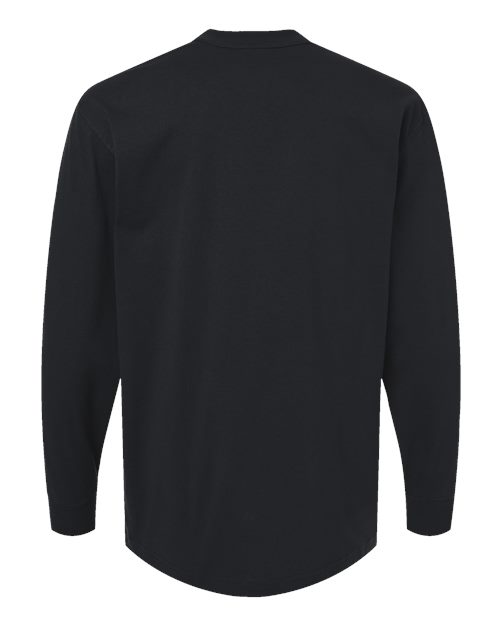Men'S Traditional Heavyweight Long Sleeve T-Shirt view 5