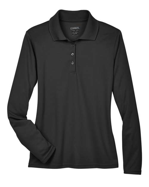 Women'S Pinnacle Performance Long Sleeve Piqué Polo view 5