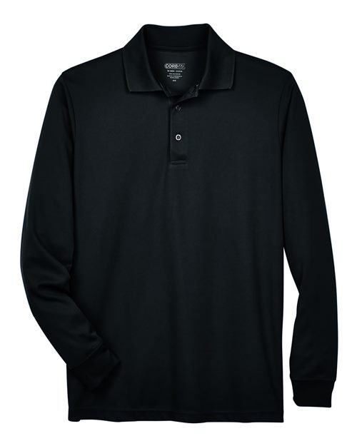 Men'S Tall Pinnacle Performance Long Sleeve Piqué Polo view 5