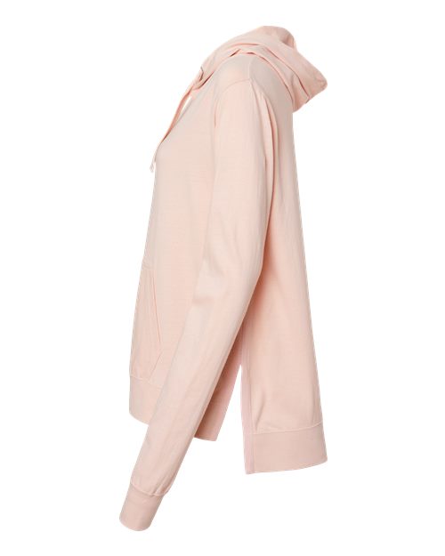 Women'S Sueded Jersey Hooded Sweatshirt view 4
