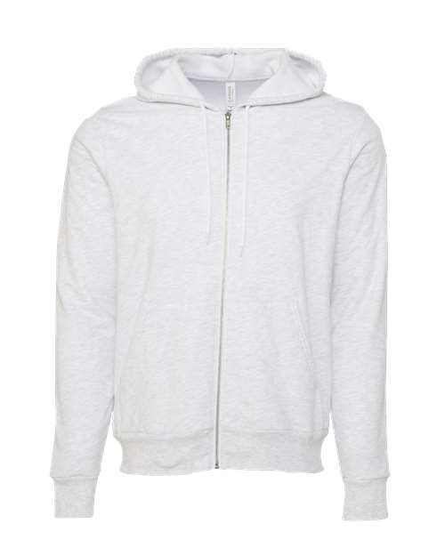 Unisex Sponge Fleece Full-Zip Hoodie Sweatshirt view 6