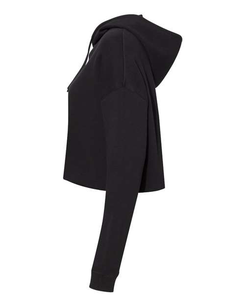 Women’S Lightweight Crop Hooded Sweatshirt view 4