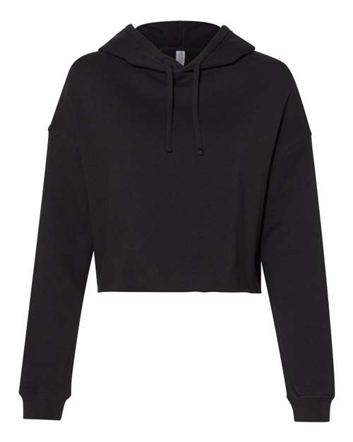 Women’S Lightweight Crop Hooded Sweatshirt view 6