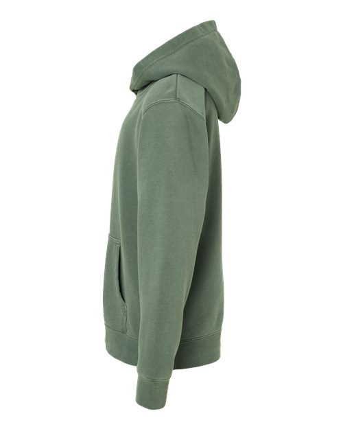 Youth Midweight Pigment-Dyed Hooded Sweatshirt view 4