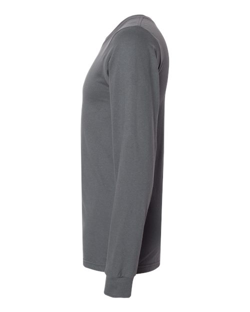 Unisex Fine Jersey Long Sleeve Tee view 4