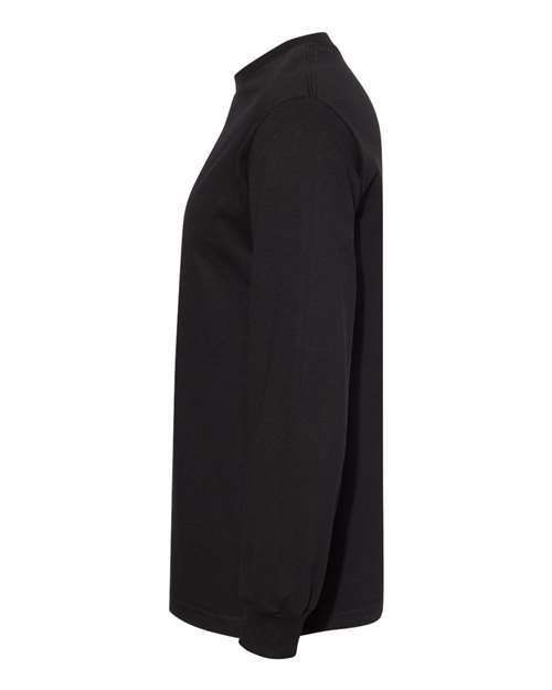 Unisex Heavyweight Cotton Long Sleeve Tee view 4