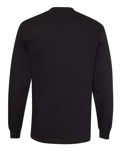 Unisex Heavyweight Cotton Long Sleeve Tee view 5