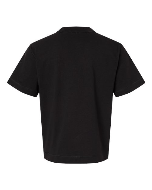 Unisex Heavyweight Cotton Mid-Length Tee view 5