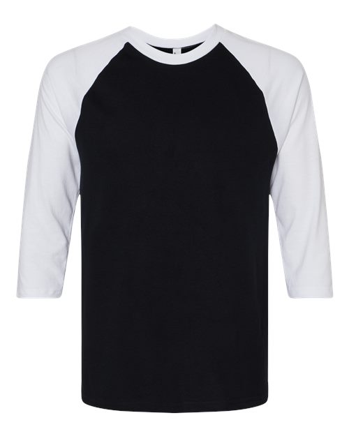 Unisex Cvc Three-Quarter Sleeve Tee view 6