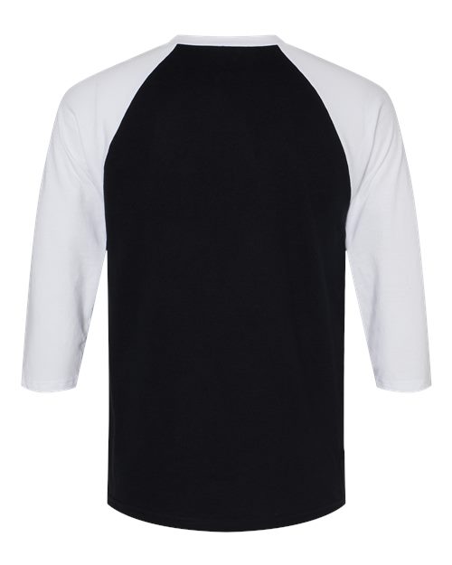Unisex Cvc Three-Quarter Sleeve Tee view 5