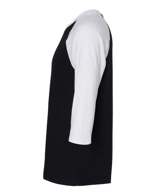 Unisex Cvc Three-Quarter Sleeve Tee view 4