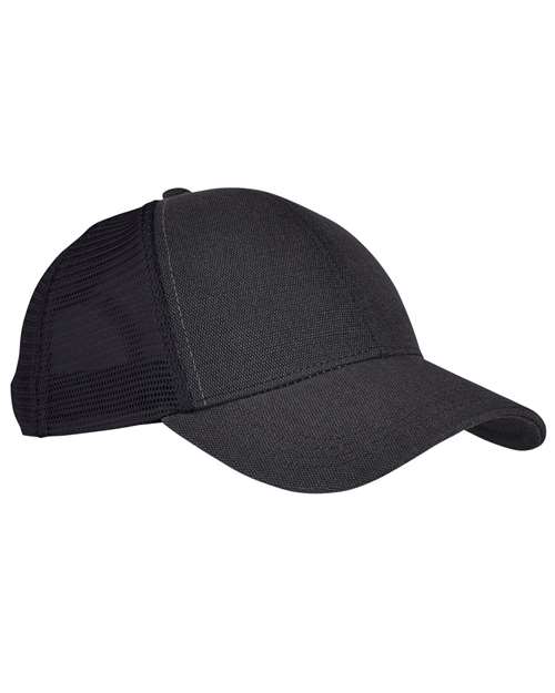 Structured Hemp Trucker Cap view 1