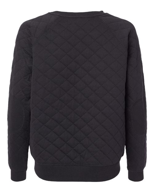 Women'S Quilted Crewneck Pullover view 5