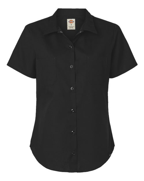 Women'S Industrial Short Sleeve Work Shirt view 6