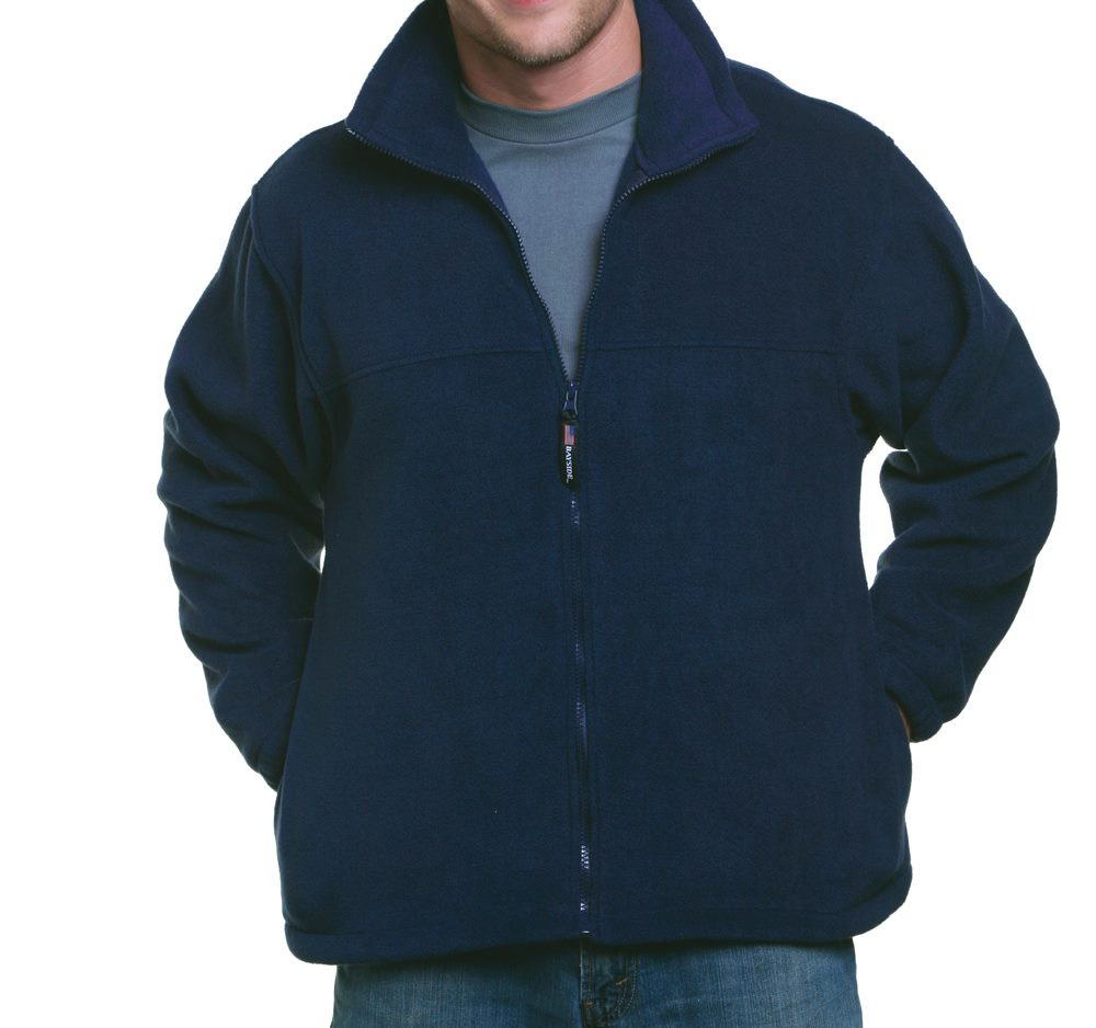 Men's USA-Made Full-Zip Fleece Jacket
