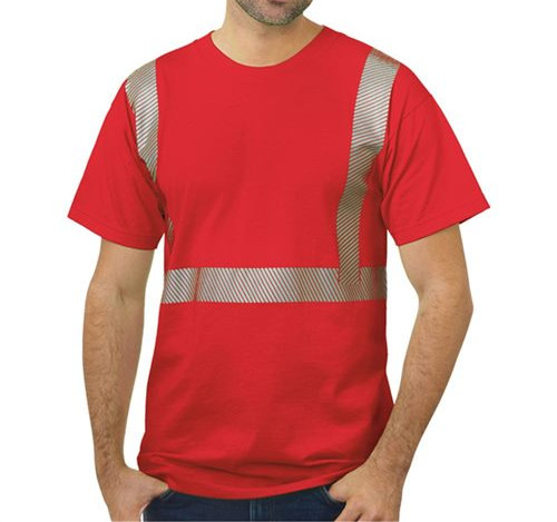 Unisex USA-Made Hi-Visibility Comfort Trim T-Shirt
