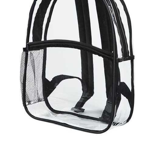 Clear Pvc Stadium Backpack