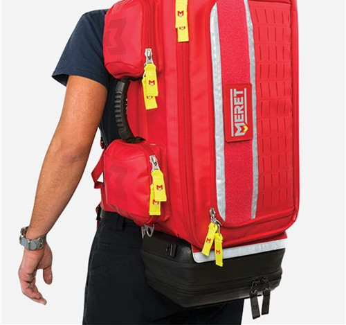 Omni™ Pro X Red Convertible Backpack Bag