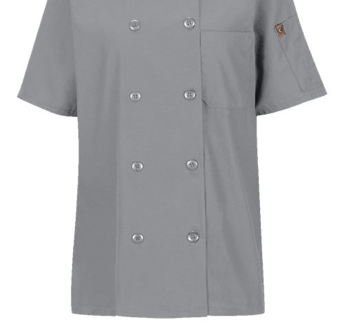 Women'S Mimix™ Short Sleeve Chef Coat With Oilblok