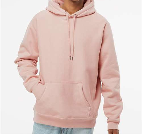 Unisex Legend Premium Heavyweight Cross-Grain Hooded Sweatshirt in Dusty Pink