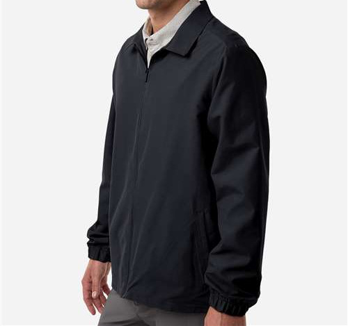 Men'S Lifestyle Full-Zip Jacket in Black