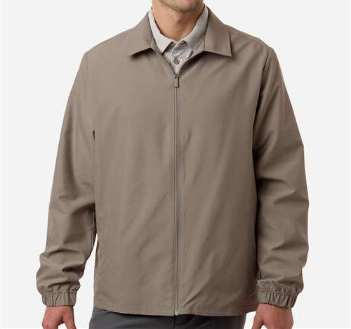 Men'S Lifestyle Full-Zip Jacket in Putty Beige