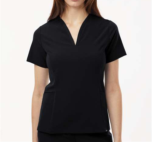 Women's Calix Fit & Flare Scrub V-Neck Top