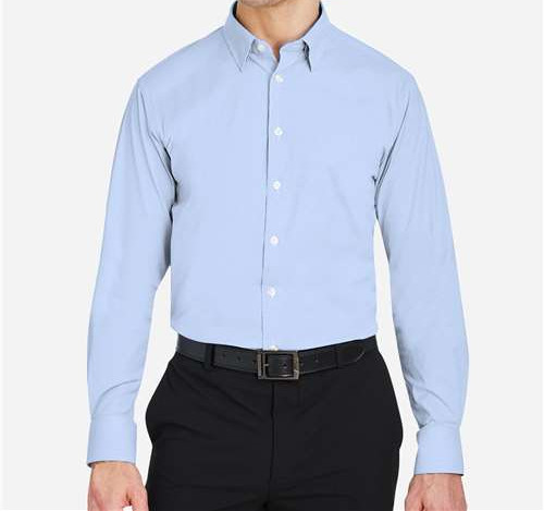 Men's CrownLux Performance® Microstripe Dress Shirt