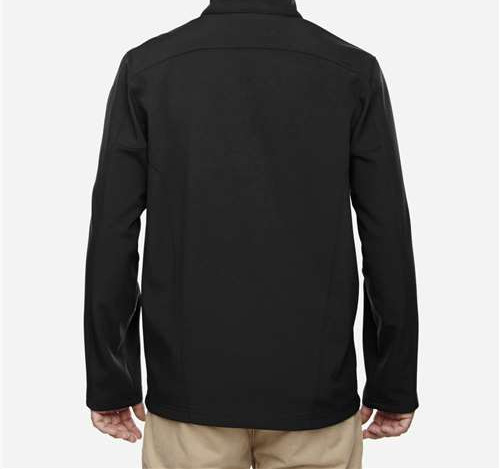 Men'S Tall Cruise Two-Layer Fleece Bonded Soft Shell Jacket in Black