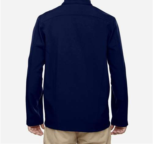 Men'S Tall Cruise Two-Layer Fleece Bonded Soft Shell Jacket in Classic Navy