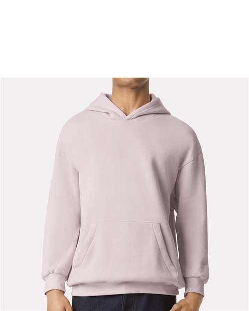 Unisex Reflex Fleece Hoodie Sweatshirt in Blush