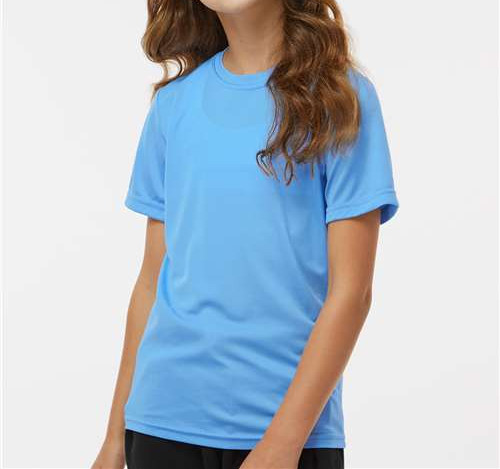 Youth Nexgen Performance T-Shirt in Columbia Blue