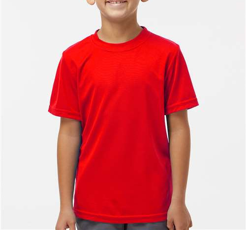 Youth Nexgen Performance T-Shirt in Scarlet