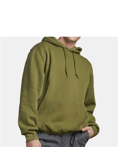 Unisex Dri Power® Hooded Sweatshirt in Green Moss