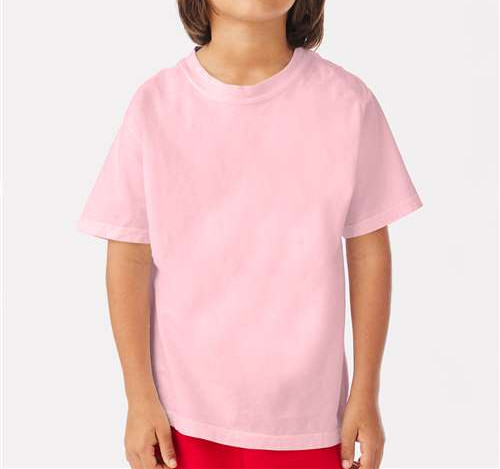 Youth Garment-Dyed T-Shirt in Cotton Candy