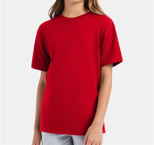 Youth Perfect-T T-Shirt in Athletic Red