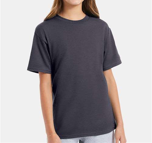 Youth Perfect-T T-Shirt in Charcoal Heather