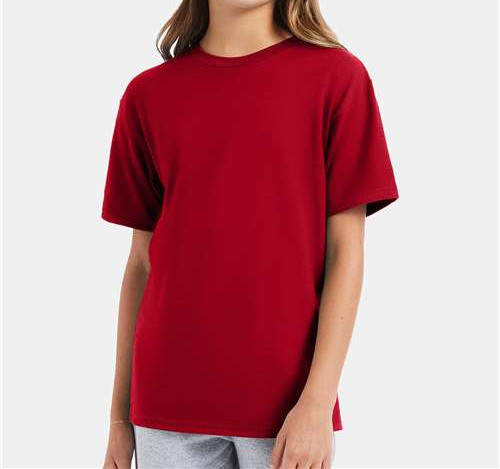 Youth Perfect-T T-Shirt in Deep Red