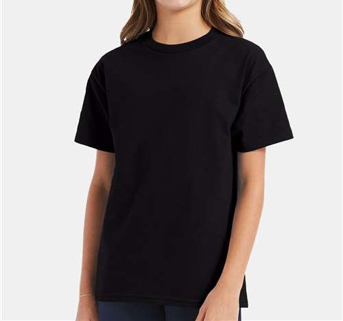 Youth Authentic T-Shirt in Black