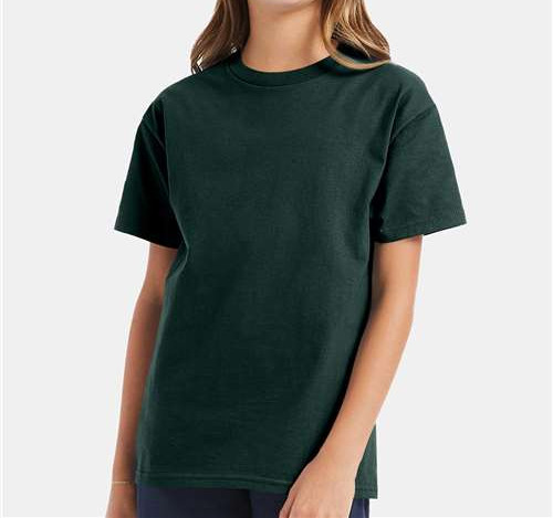 Youth Authentic T-Shirt in Deep Forest
