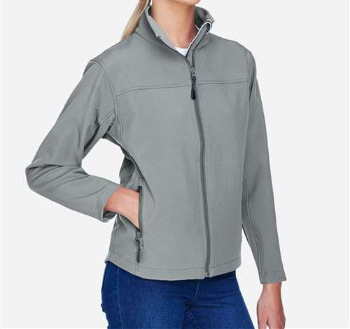 Women'S Soft Shell Jacket in Charcoal